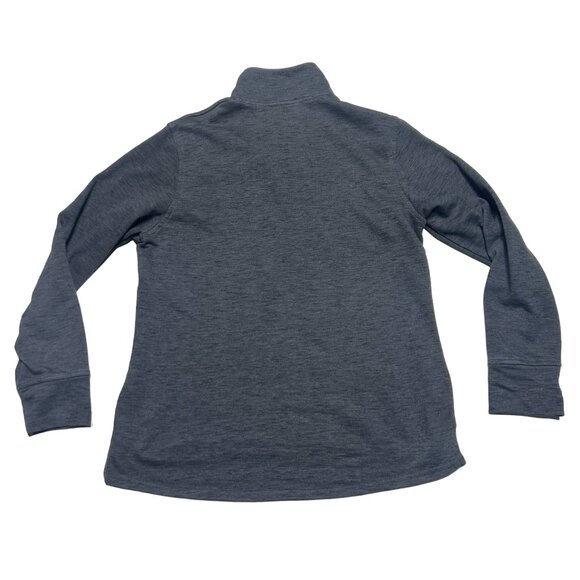 Champion Kansas State Wildcats 1/4 Zip Sweatshirt Adult Medium Charcoal Pullover - Picture 3 of 7